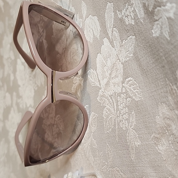 New Prada Aviator Butterfly Sunglasses Pink Matte Finish SPRING BREAK! main image 4